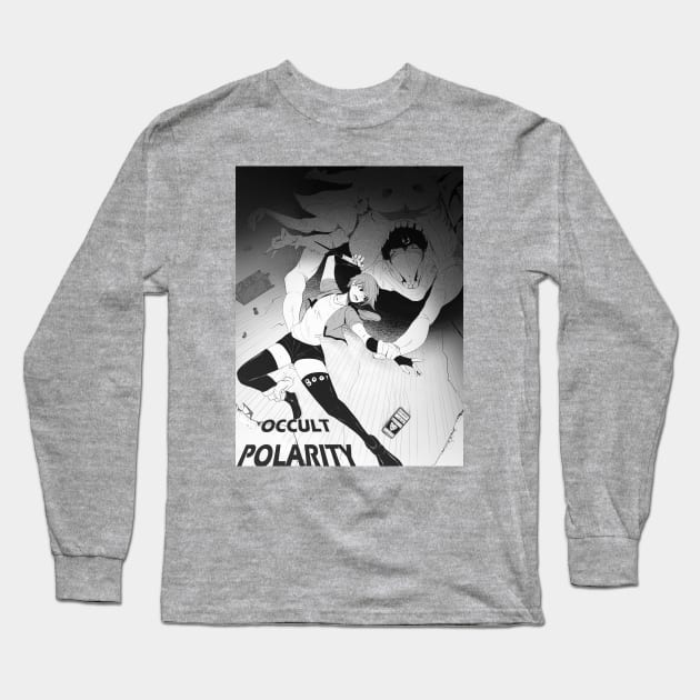 Occult Polarity Long Sleeve T-Shirt by Grumpysheep